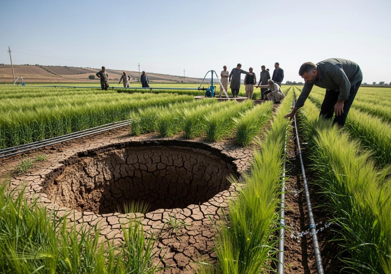 Future Farming in Sinkhole Areas