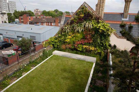 Vertical Gardens and Green Roof Synergy
