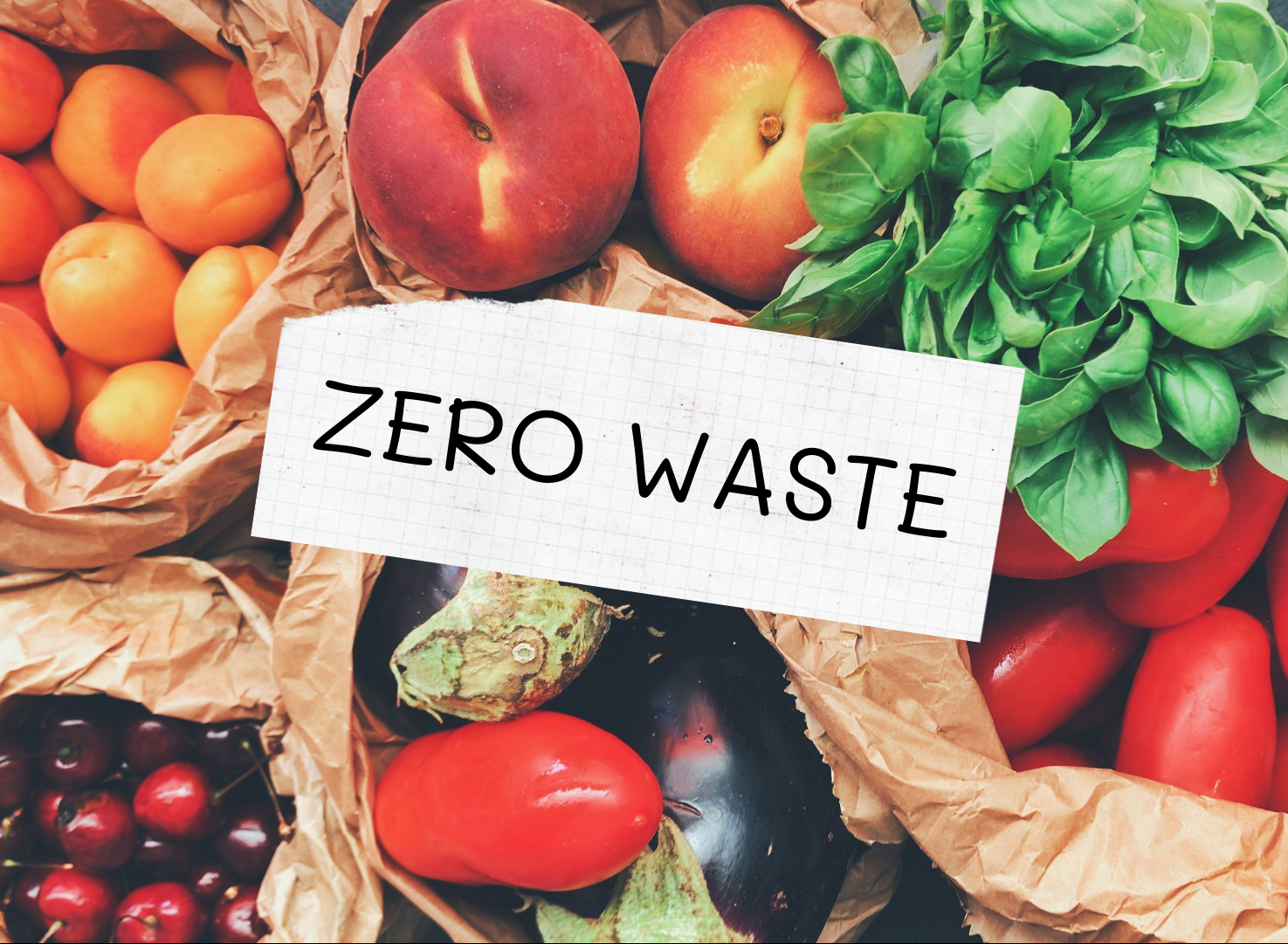 Promoting the concept of "Zero Waste" living