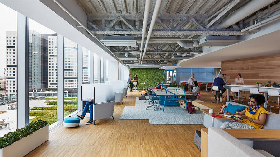 Collaborative Workspaces in Smart Buildings: A New Paradigm