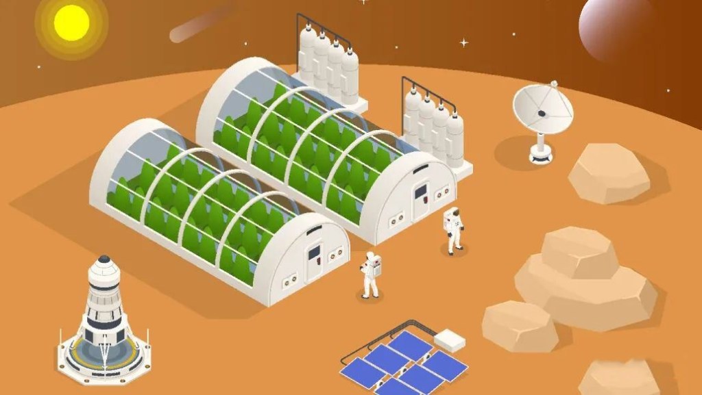 Vertical Farming and the Future of Space Exploration