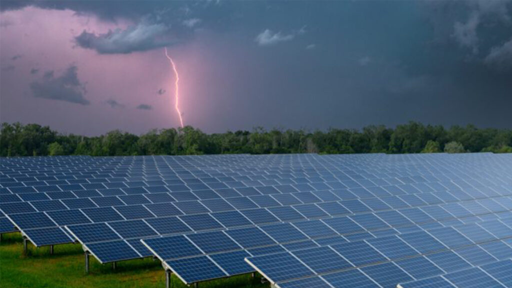 Solar Energy's Vulnerability to Extreme Weather Events