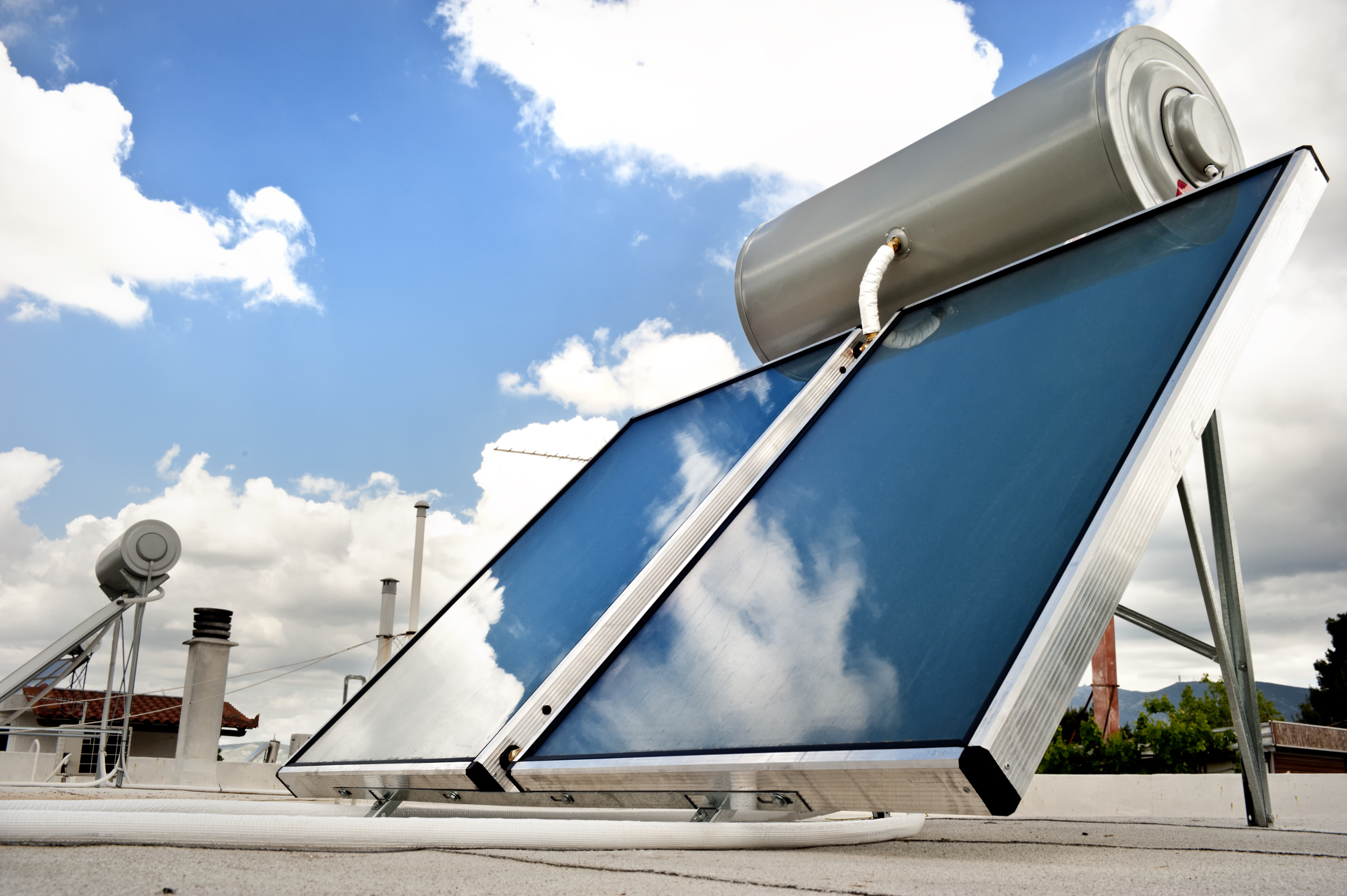 Solar-Powered Water Heating Systems