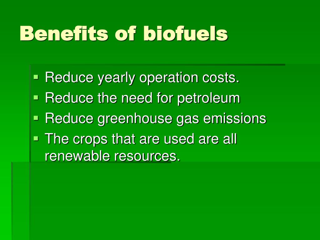 Biofuels and Climate Change: Charting a Green Path Forward