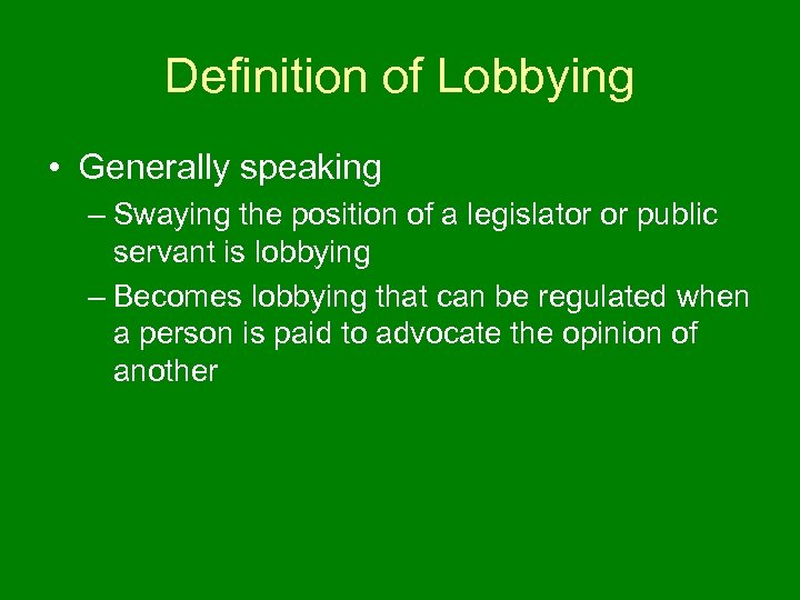 The Role of Lobbying Groups in Shaping Biofuel Policies