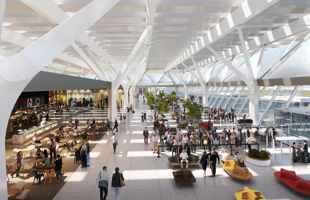 Florence's Futuristic Airport Terminal Redefines Green Travel
