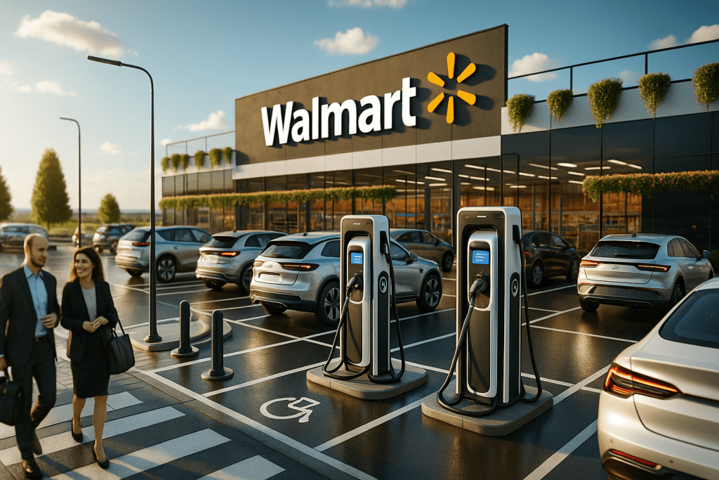 Walmart EV Charging Stations