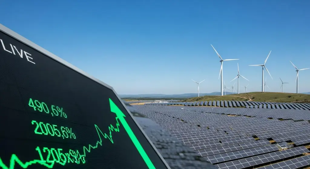 Tech Boom Lifts Green Stocks