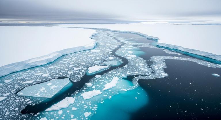 Antarctic Ice Thinning Boosts Absorption